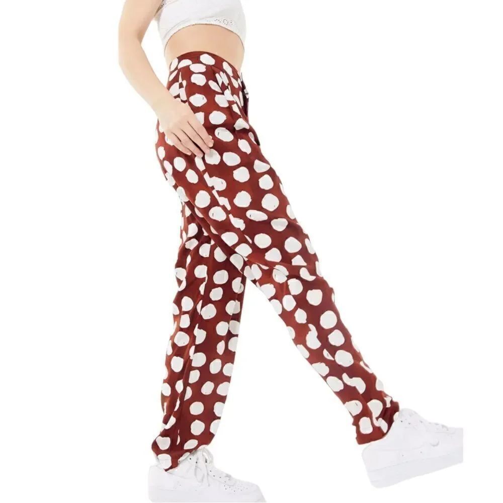 Urban Outfitters Dot Dara Pleated Trouser Pants in Size US 4